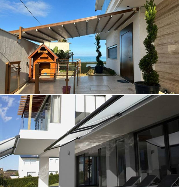 Rideaux vs Pergolas